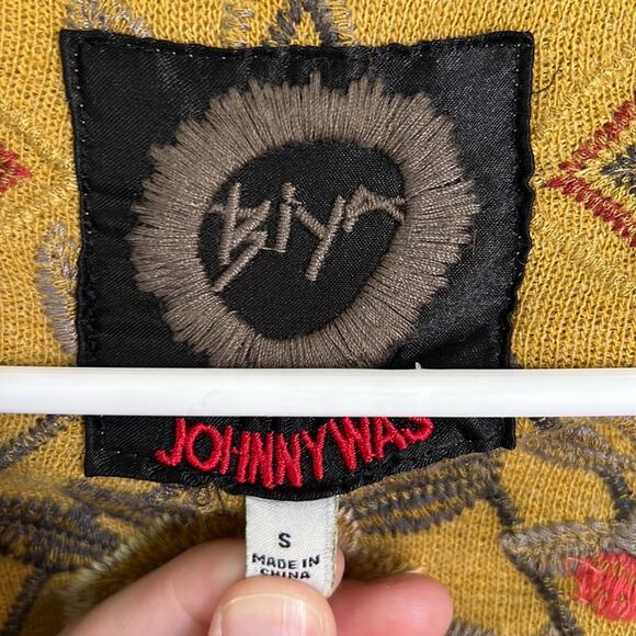 Johnny Was Lisry Short Hoodie in Golden Palm - Picture 5 of 8